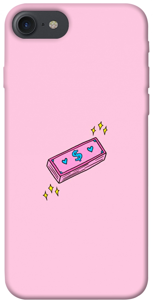 Чохол Simple pink money для iPhone 8