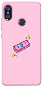 Чохол Simple pink money для Xiaomi Redmi Note 5 Pro