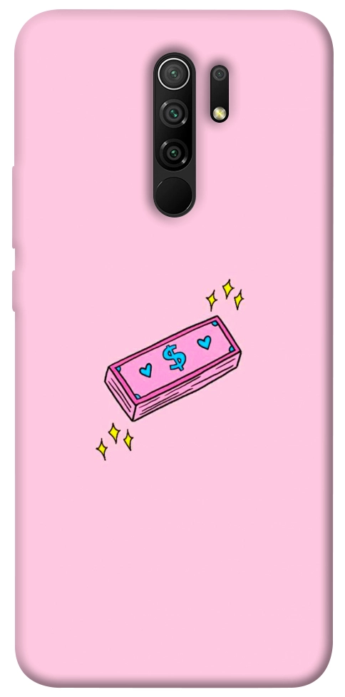 Чохол Simple pink money для Xiaomi Redmi 9