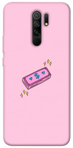 Чохол Simple pink money для Xiaomi Redmi 9