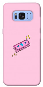 Чехол Simple pink money для Galaxy S8 (G950)