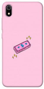 Чехол Simple pink money для Xiaomi Redmi 7A