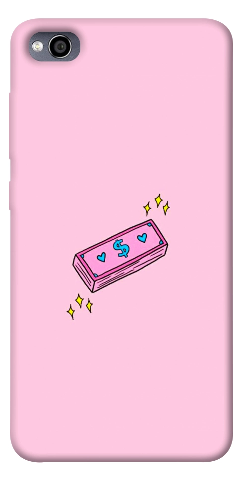 Чехол Simple pink money для Xiaomi Redmi 4A