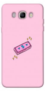 Чохол Simple pink money для Galaxy J7 (2016)