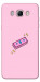 Чехол Simple pink money для Galaxy J7 (2016)