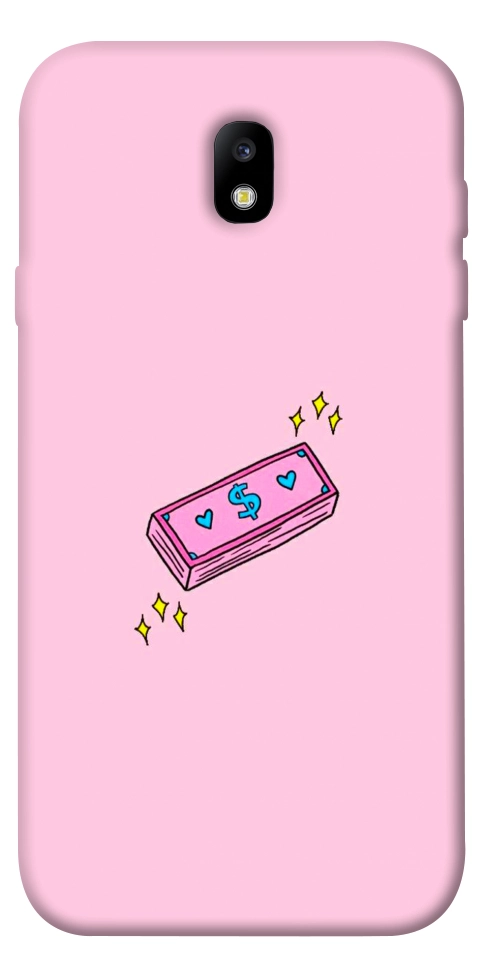 Чохол Simple pink money для Galaxy J7 (2017)