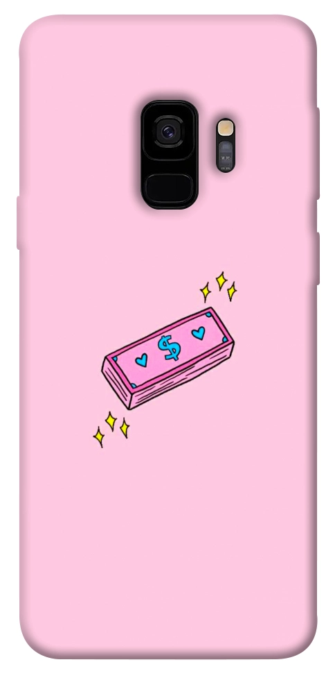 Чохол Simple pink money для Galaxy S9