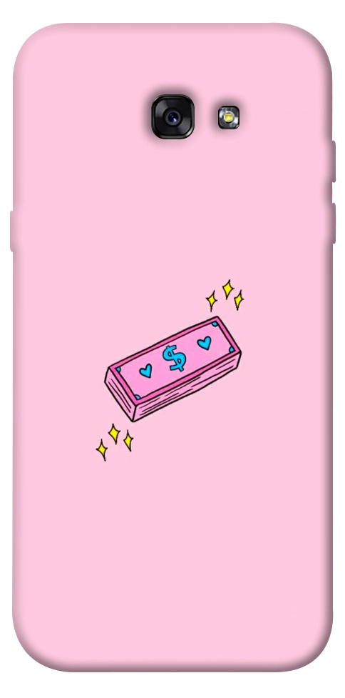 Чохол Simple pink money для Galaxy A7 (2017)