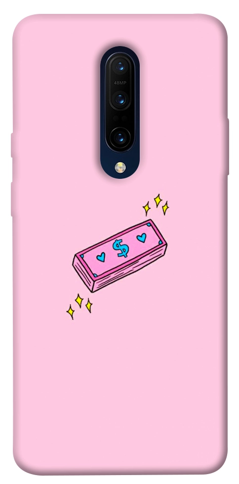 Чохол Simple pink money для OnePlus 7 Pro