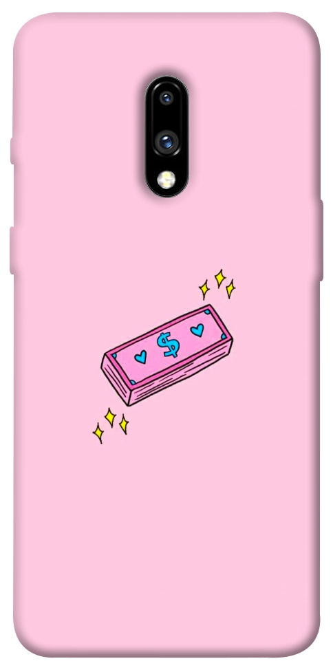 Чохол Simple pink money для OnePlus 7