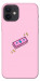 Чохол Simple pink money для iPhone 12