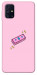 Чехол Simple pink money для Galaxy M31s