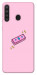 Чехол Simple pink money для Galaxy A21