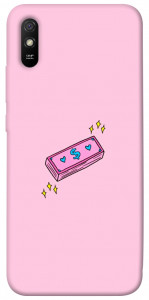 Чохол Simple pink money для Xiaomi Redmi 9A