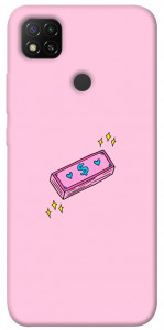 Чохол Simple pink money для Xiaomi Redmi 9C