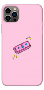 Чехол Simple pink money для iPhone 12 Pro