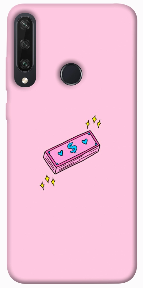 Чехол Simple pink money для Huawei Y6p