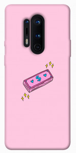 Чохол Simple pink money для OnePlus 8 Pro