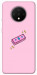Чехол Simple pink money для OnePlus 7T