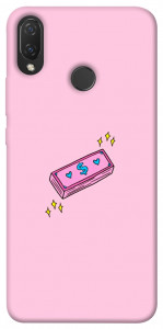 Чехол Simple pink money для Huawei Nova 3i
