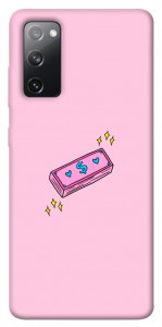 Чохол Simple pink money для Galaxy S20 FE
