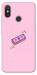 Чехол Simple pink money для Xiaomi Mi 8