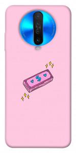 Чехол Simple pink money для Xiaomi Redmi K30