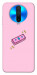 Чехол Simple pink money для Xiaomi Redmi K30
