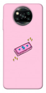 Чохол Simple pink money для Xiaomi Poco X3 Pro
