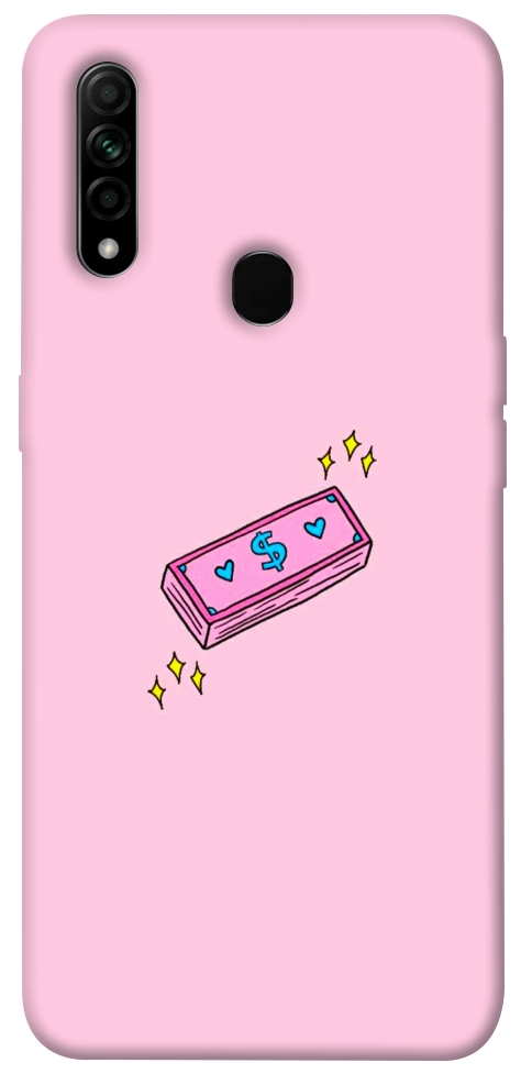 Чохол Simple pink money для Oppo A31