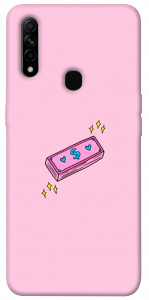 Чохол Simple pink money для Oppo A31