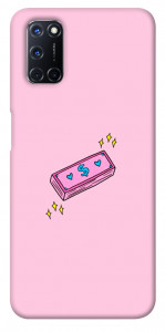 Чохол Simple pink money для Oppo A92