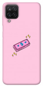 Чехол Simple pink money для Samsung Galaxy A12