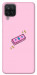 Чехол Simple pink money для Galaxy A12