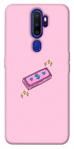 Чохол Simple pink money для Oppo A5 (2020)