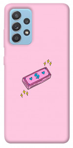 Чохол Simple pink money для Samsung Galaxy A52 5G