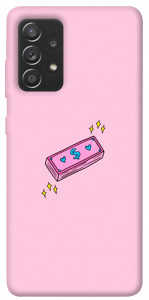 Чехол Simple pink money для Samsung Galaxy A72 5G
