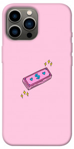 Чехол Simple pink money для iPhone 13 Pro Max