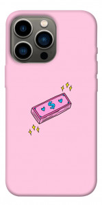 Чехол Simple pink money для iPhone 13 Pro