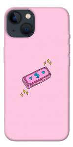 Чохол Simple pink money для iPhone 13