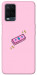 Чохол Simple pink money для Oppo A54 4G