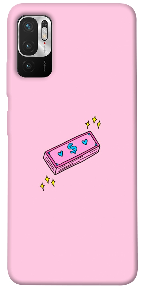 Чехол Simple pink money для Xiaomi Poco M3 Pro