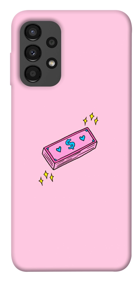 Чехол Simple pink money для Galaxy A13 4G