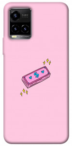 Чохол Simple pink money для Vivo Y21