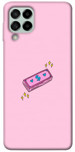 Чехол Simple pink money для Galaxy M53