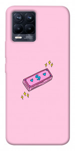 Чохол Simple pink money для Realme 8