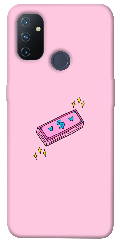 Чохол Simple pink money для OnePlus Nord N100