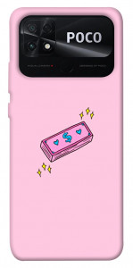 Чохол Simple pink money для Xiaomi Poco C40