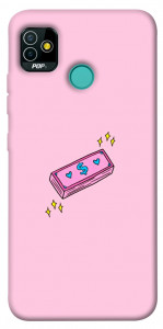 Чехол Simple pink money для TECNO Pop 5
