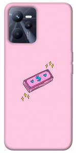 Чохол Simple pink money для Realme C35